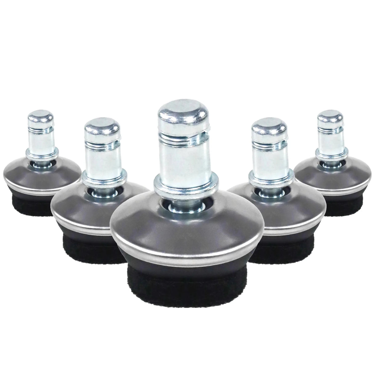 5 x STAND FZ | 11 mm | felt glides | hard floor - Chair glide 