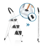 Locking knob for folding the Folding Ladder SOLID W2 in white by hjh OFFICE