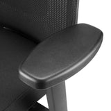 Black armrest of the Professional Office Chair Skandis by hjh OFFICE
