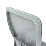 Grey mesh backrest of the Counter chair Top Work 44 W by hjh OFFICE