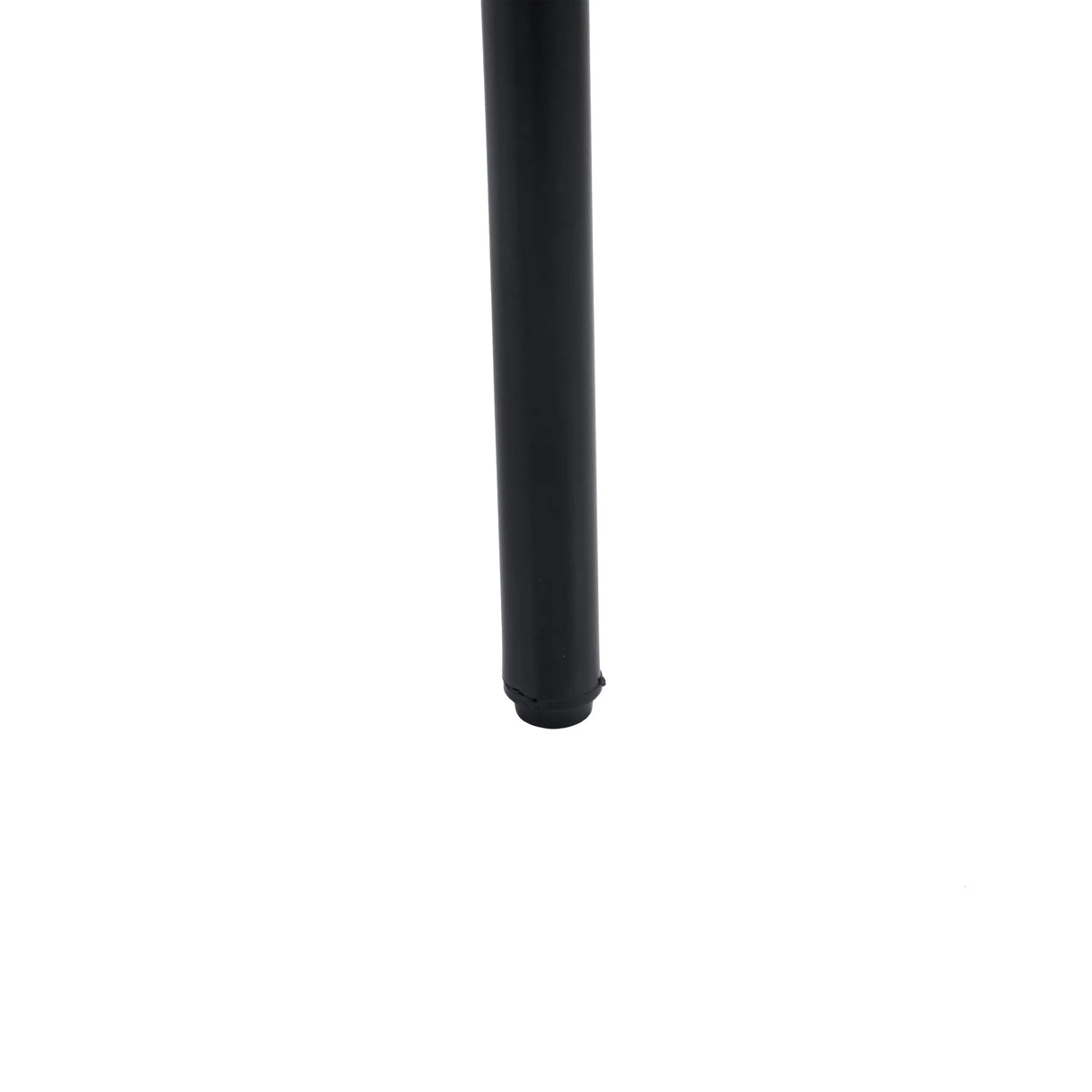 Black base with plastic glides of the ALRANDA stool by hjh LIVING