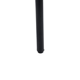 Black base with plastic glides of the ALRANDA stool by hjh LIVING