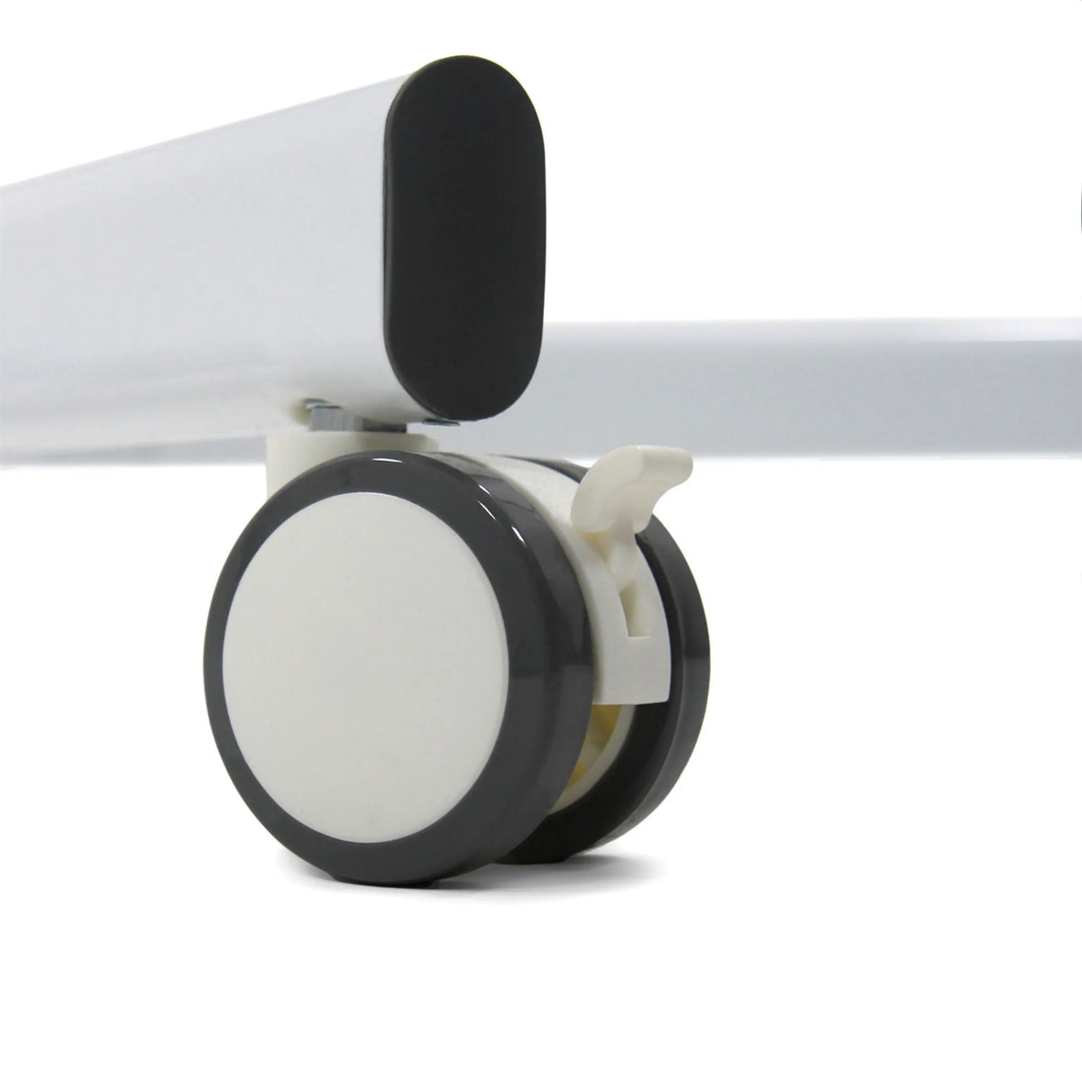 Swivel caster with locking brake of the Standing desk STAND VM-SU I by hjh OFFICE