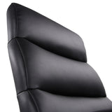 Quilted black backrest of the Professional Executive Chair FUTURA 100 by hjh OFFICE