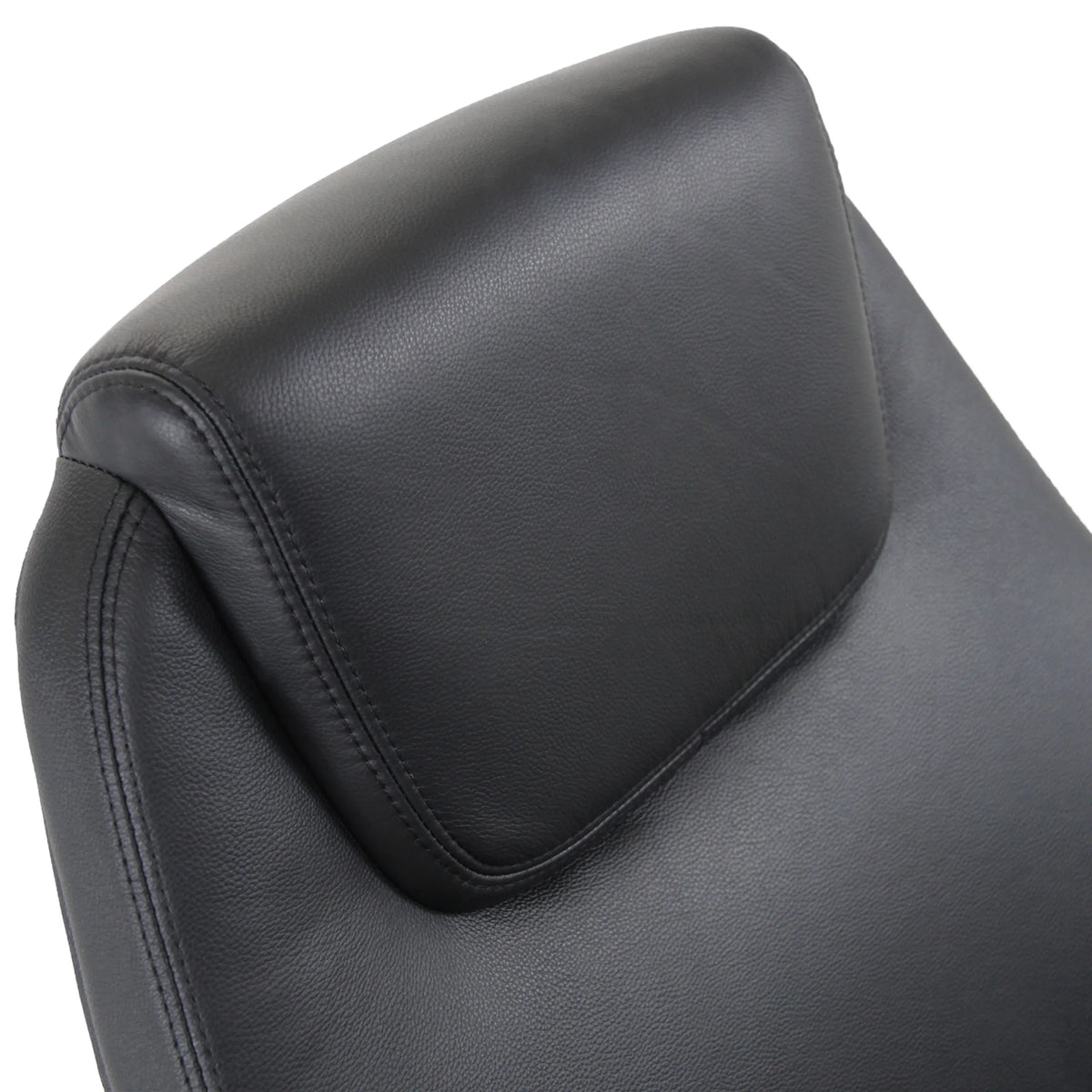 Padded headrest in black synthetic leather of the Professional Executive Chair FERRARA by hjh OFFICE
