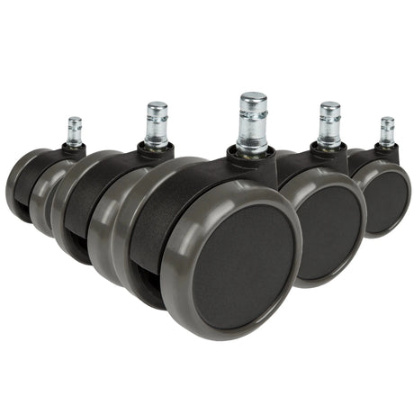 5x ROLO 11mm/65mm | Hartböden - Stuhlrollen - buerostuhl24