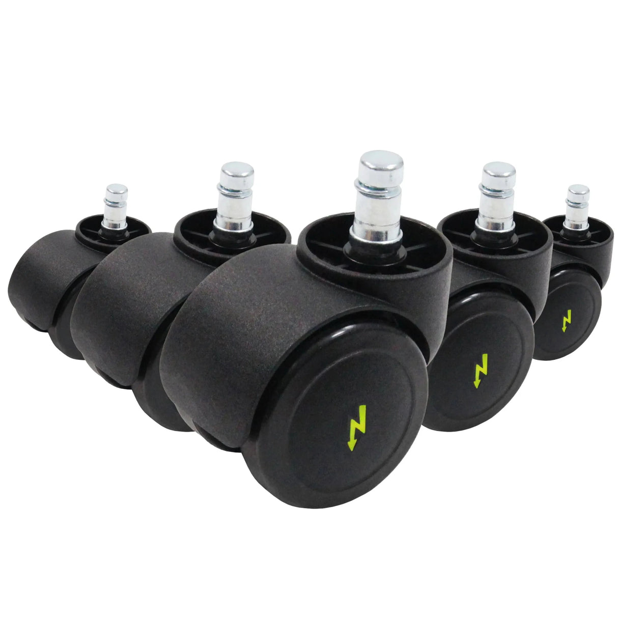 5x ROLO ESD 11mm/50mm Hard floors - Castors 