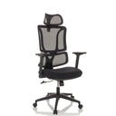 ERGOMY | Fabric / Mesh | Frame: White - Home Office Chair 