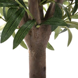 Stem and green leaves of the artificial plant Olive S by hjh OFFICE