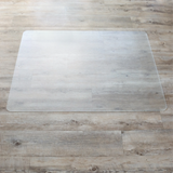 Transparent Office Mat PUNOMAT for hard floors, 120 x 90 cm, by Kottig