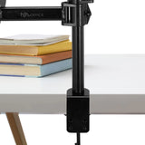 Black table mount of the Monitor Mount VM-MH2 by hjh OFFICE