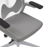 Grey seat and armrests of the ARCEO W Professional Office Chair by hjh OFFICE