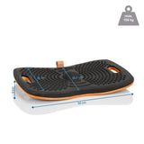 Dimensional drawing of the Balance board ACTIV, 50 x 30.5 cm, load capacity 150 kg by hjh OFFICE
