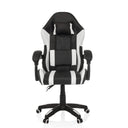 Gamingstuhl GAMEBREAKER W02 in Schwarz-Weiß mit Nacken- und Lendenkissen sowie Rollen von MyBuero