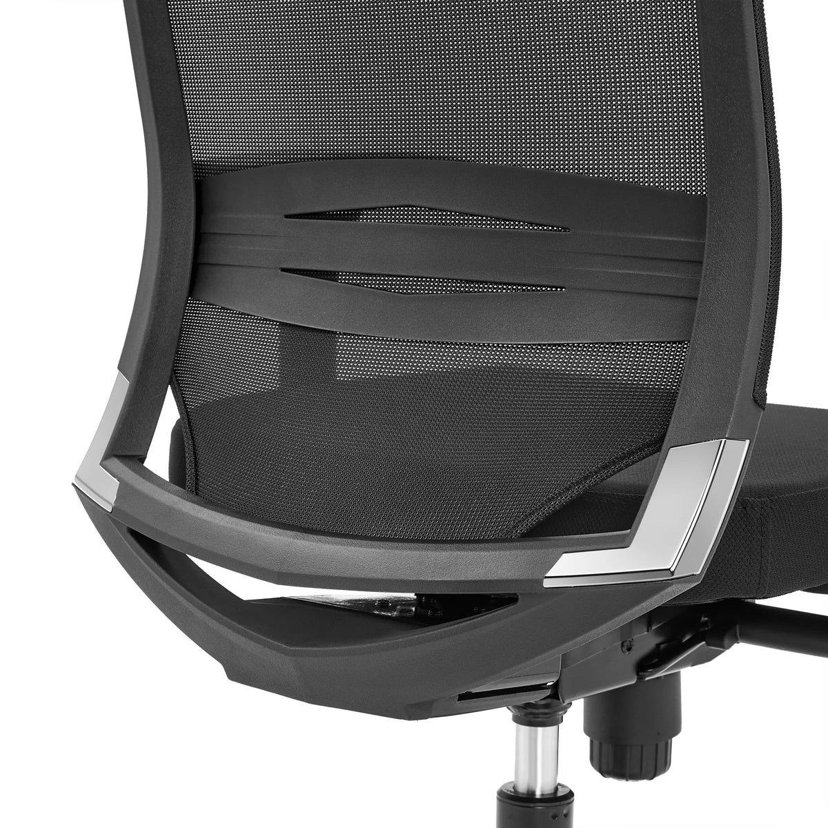 Mesh backrest with lumbar support of the Professional Office Chair PORTO BASE by hjh OFFICE