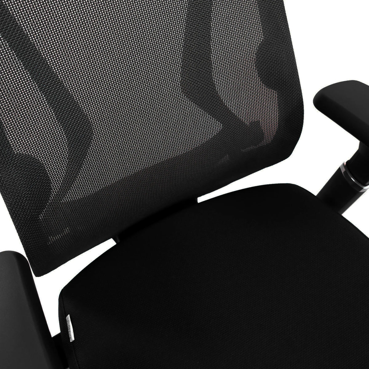 Breathable mesh backrest and seat of the High End Office Chair INSPERO by hjh OFFICE