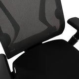 Breathable mesh backrest and seat of the High End Office Chair INSPERO by hjh OFFICE