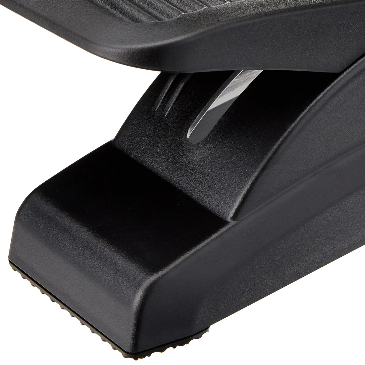 Adjustment mechanism of the anthracite footrest PIEDINO STRIPE with non-slip base by hjh OFFICE
