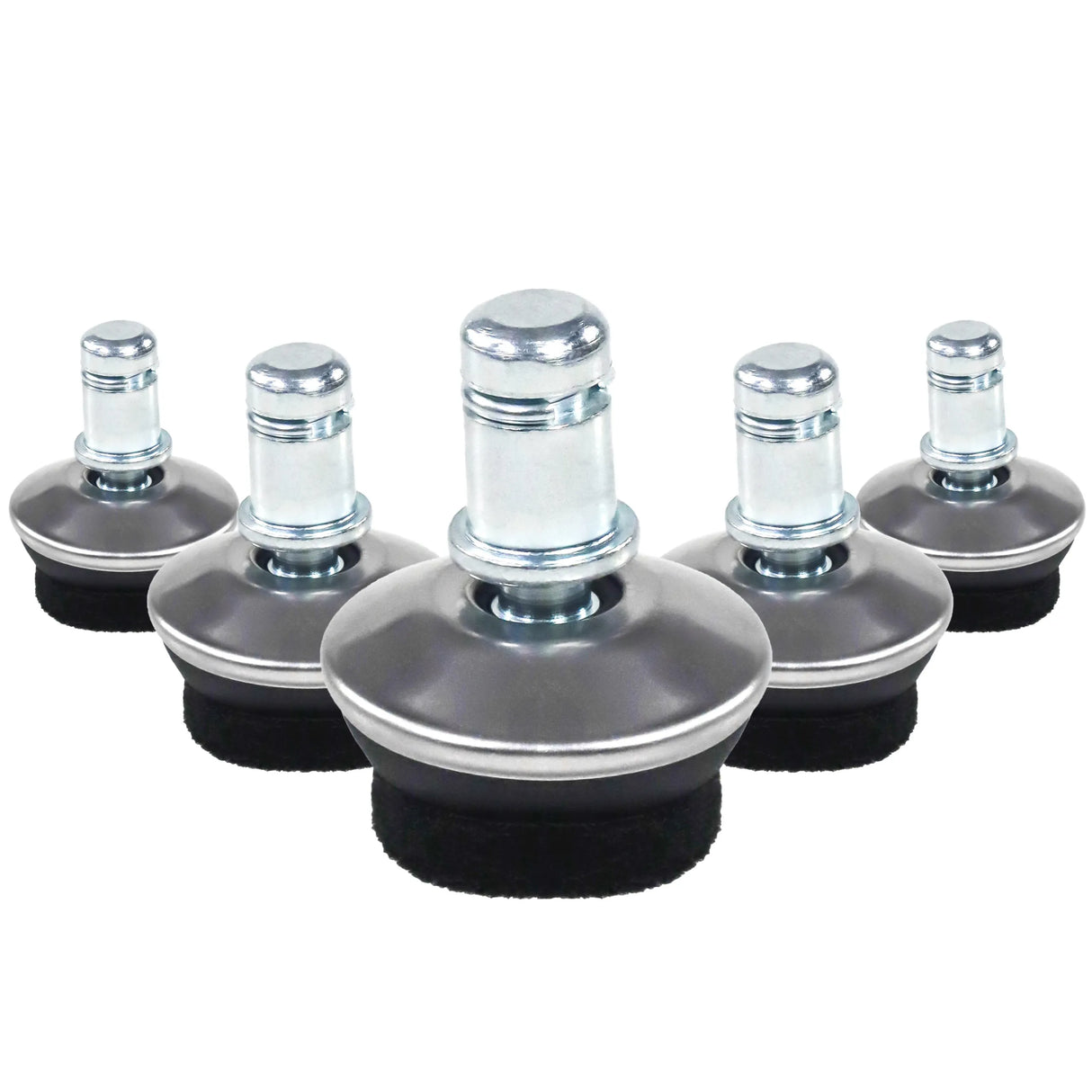 5 x STAND FZ | 11 mm | felt glides | hard floor - Chair glide 