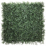 Grüne Pflanzenmatte LEAFLUXE 1 mit dichten, kleinen Blättern in quadratischer Form von hjh LIVING