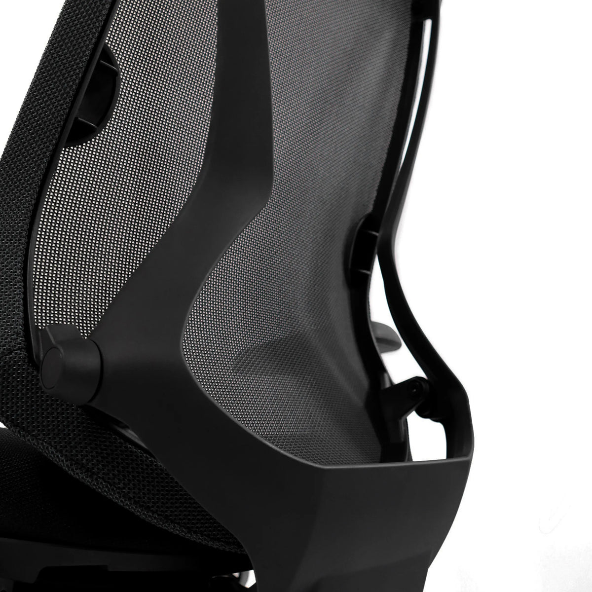 Backrest with breathable mesh fabric of the High End Office Chair INSPERO by hjh OFFICE