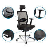 Adjustable features of the Luxury Executive Chair SENATOR PRO with headrest, armrests and mechanism by hjh OFFICE