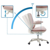 Adjustable backrest with tilt up to 90 degrees of the Swivel Chair – Children Swivelo by hjh OFFICE