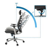 Tilt mechanism with a 90 degree adjustment angle of the High End Office Chair SPINIO ELITE L by hjh OFFICE