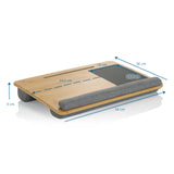 Dimensional drawing of the Laptop Pad COMFILAP with 54 x 36 cm by hjh OFFICE
