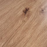 Oak surface of the Easy Up3 office desk with natural grain and knot by hjh LIVING