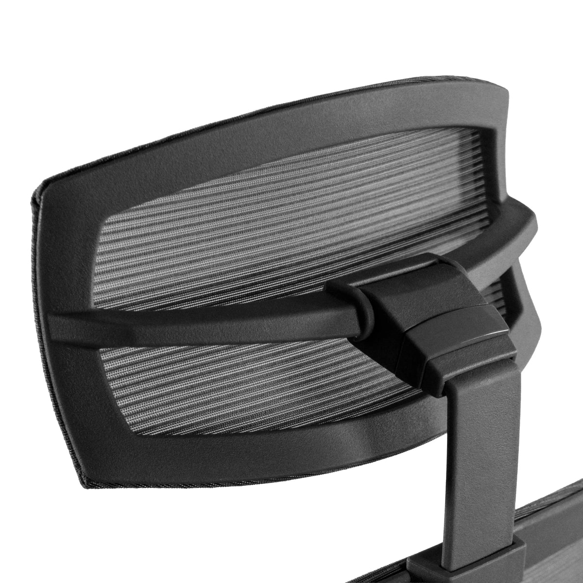 Black Headrest with mesh cover COLORE KOPFSTUETZE by hjh OFFICE
