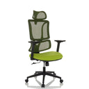 ERGOMY | Fabric / Mesh | Frame: White - Home Office Chair 