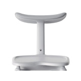 LiberNovo Omni StepSync footrest in graphite with curved surfaces by Libernovo