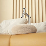 Beige Mobile phone & tablet holder COMFILAP II with adjustable joint arm by hjh OFFICE