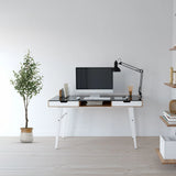 Artificial plant OLIVE in green with a white pot by hjh OFFICE