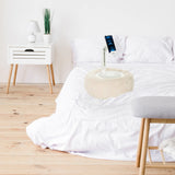 Mobile phone & tablet holder COMFILAP II in beige with fluffy padding by hjh OFFICE