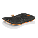 Black Balance board ACTIV with nubbed structure and orange edge by hjh OFFICE