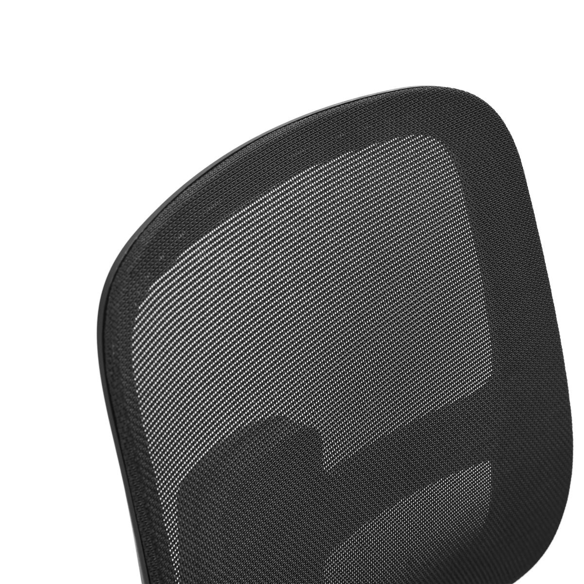 Black mesh backrest of the Home Office Chair Malio by hjh OFFICE