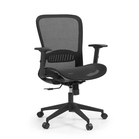 Professional Office ChAir Port 2 with black mesh seat and back by MyBuero