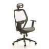 Professional Office ChAIR-PORT in silver grey with mesh backrest and seat by hjh OFFICE