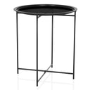 ALLRUND | Metal with perforated pattern - Side table 