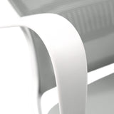 White armrest of the Home Office Chair ESTRIA by hjh OFFICE