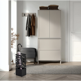 Black umbrella stand PLUVARIS from Accessories by hjh LIVING