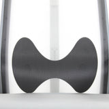 Grey lumbar support cushion of the Professional Office Chair ARCEO W by hjh OFFICE