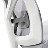 Grey backrest adjustment mechanism of the Professional Office Chair BRETON PRO W by hjh OFFICE