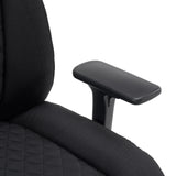 Black armrest of the XXL Pullmann Gen2 swivel chair with fabric cover by hjh OFFICE