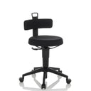 TOP WORK FLEX Fabric - Swivel stool 