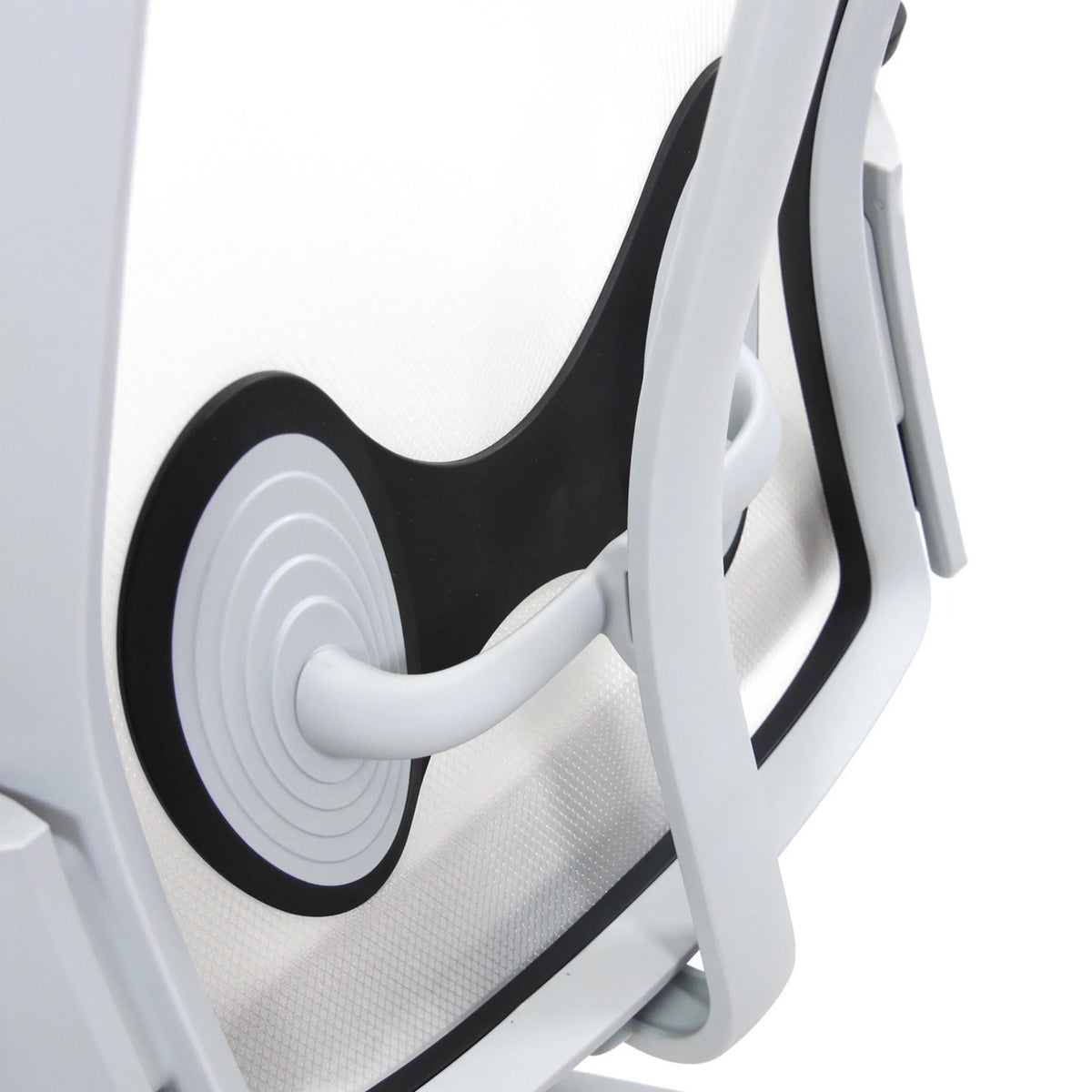 Grey backrest support of the Professional Office Chair ARCEO W by hjh OFFICE