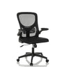 Home Office Chair BELIO with black mesh cover and armrests by hjh OFFICE