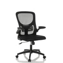 Home Office Chair BELIO with black mesh cover and armrests by hjh OFFICE